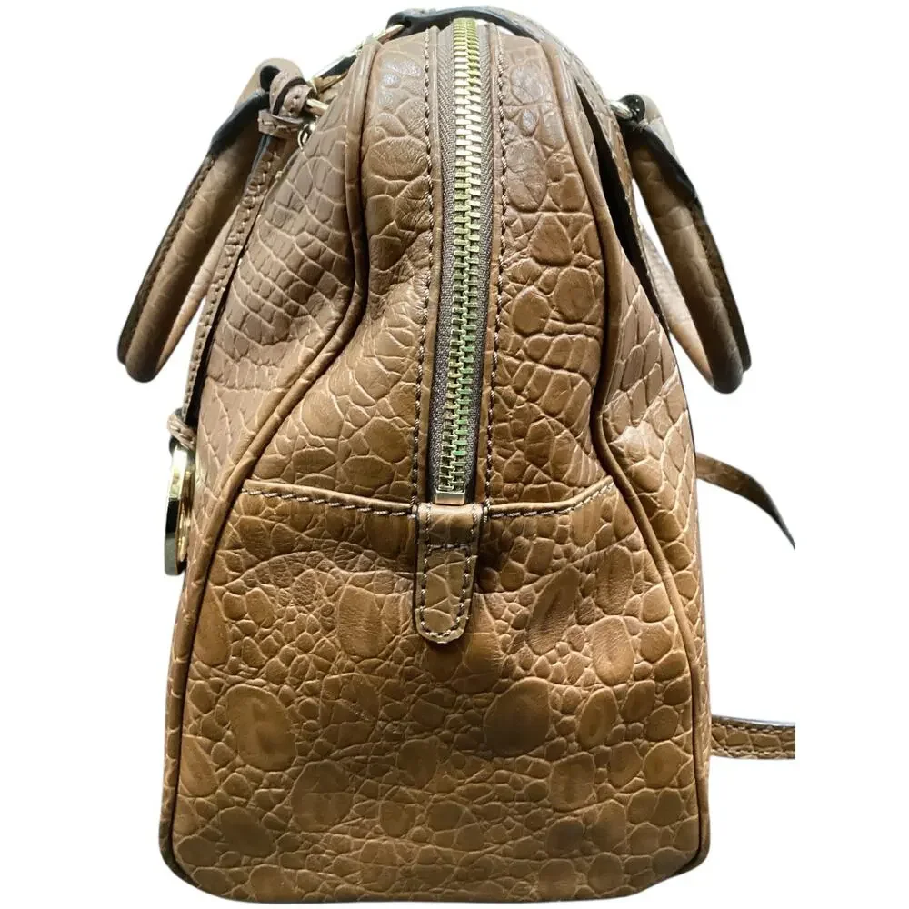 NWT Michael Kors Bag Women’s One Size Large Satchel “Mocha”Genuine Leather Honey